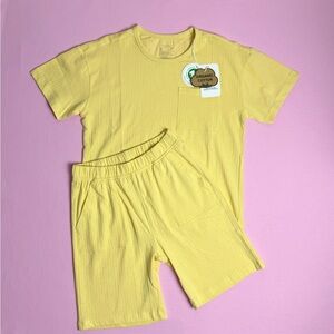 NWT Organic Cotton Kids Lounge Set Size 9-10Y